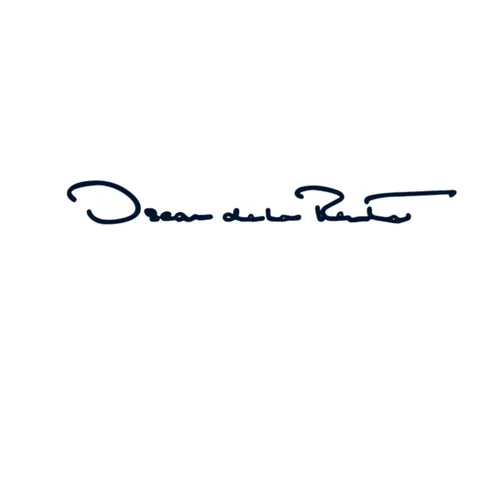 Graphic Oscar de la Renta (10' x 10')