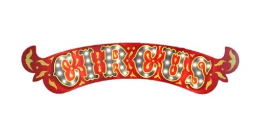 Circus Marquee Sign