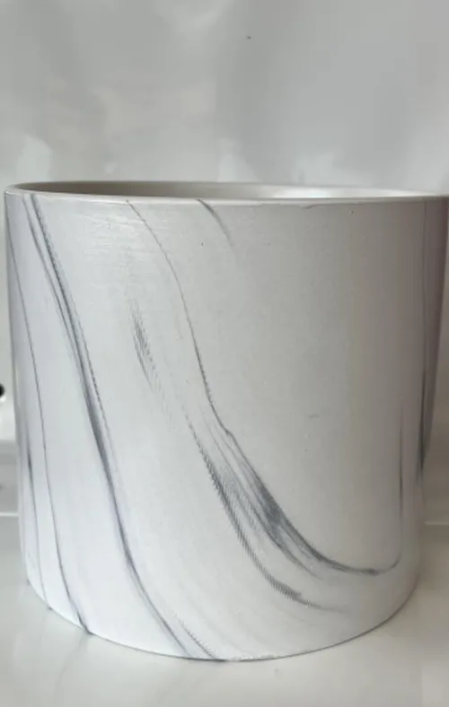 Marble Cylinder Vase Small