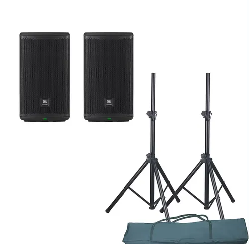 JBL Speakers 15inch on Tripod x2