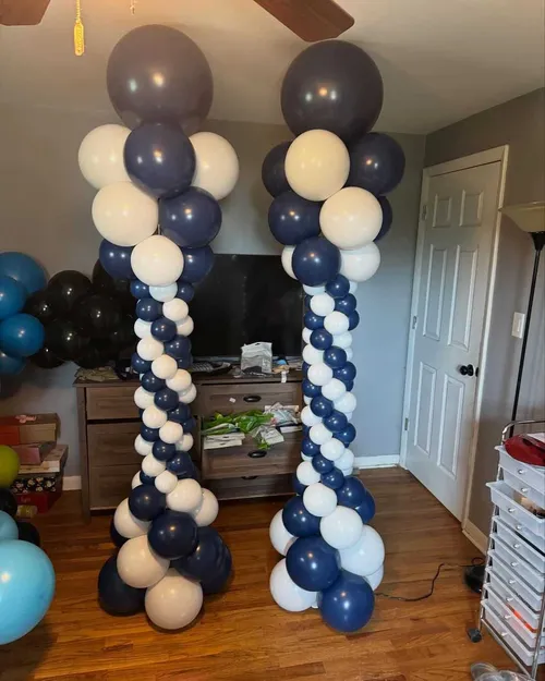 Vertical Columns Balloon Garland