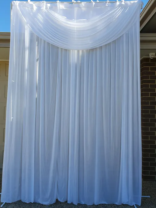 Curtain Photo Backdrop