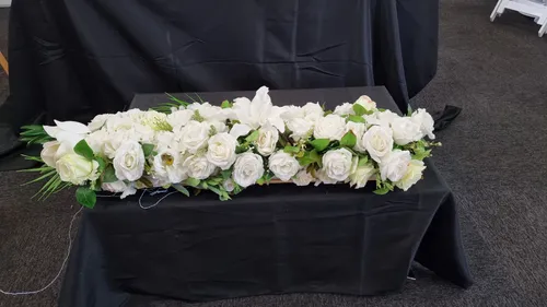 Artificial White Flowers 1.4m - Flower1.4