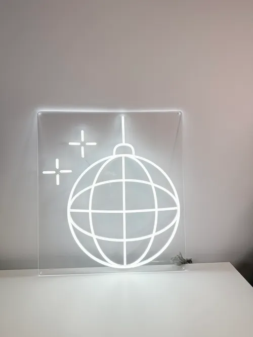 LED Neon Licht Disco Bol