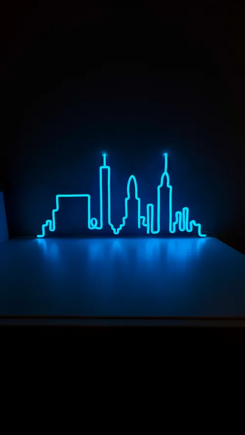 LED Neon Skyline