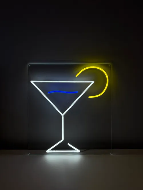 LED Neon Licht Cocktail