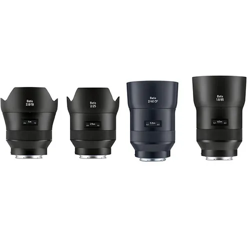 ZEISS BATIS LEN'S KIT [ 4 LEN'S - 18,25,40,85 ] [ E - MOUNT ]