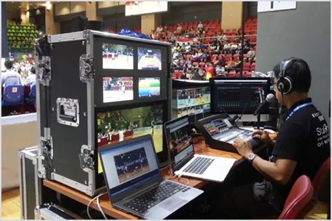 VIDEO MIXER WITH EDITOR [ UPTO 3 CAMERA'S ] [ 4HR'S ]