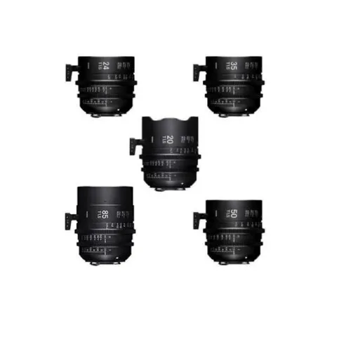 SIGMA CINE PRIME LENS [ 20,25,35,50,85 ] [ EF - MOUNT ]