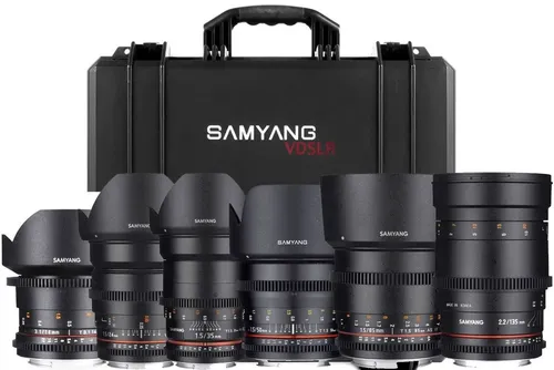 SAMYANG CINE LENS KIT [ 14, 24, 35, 50, 85 ] [ EF - MOUNT ]