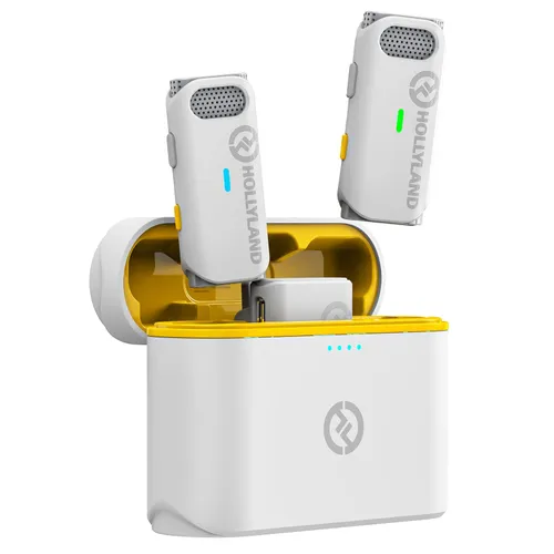 HOLLYLAND LARK M1 [ DUAL CHANNEL LAPEL MIC ] 