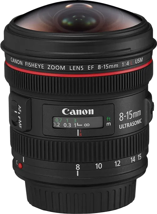 CANON 8-15MM F4 FISHEYE LENS [ EF - MOUNT ]