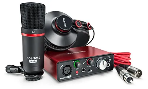 Focusrite Scarlett Solo Studio 2nd Gen Recording Bundle [ AUDIO INTERFACE ]