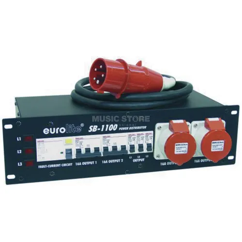  Jõuvoolu kilp EUROLITE SB-1100 32A-2x16A