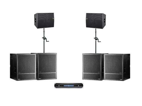 Kõlarisüsteem (W8VDQ+LEX18+X8)