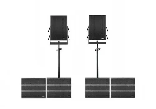 Kõlarikomplekt Nova Maxline M5 Array + 2x Nova EX318  Active + 2x EX18SUB Passiiv