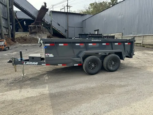 10k Dump Trailer 6.5x12' 2' sides