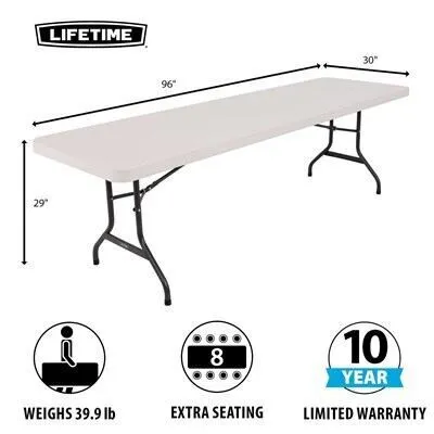 8' lifetime table