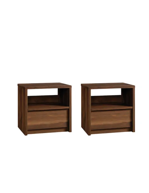 Set of 2 - Large Wood Nightstands