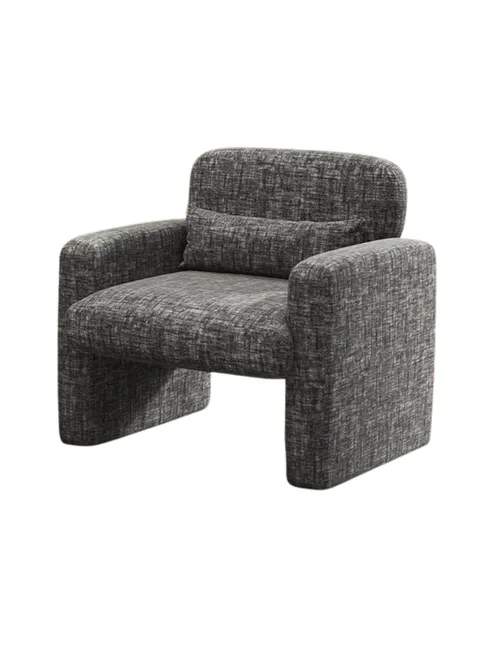Smokey Charcoal Upholstered Accent Chair