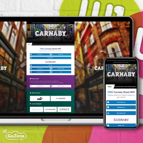 Event Landing Pages - GoZoneWiFi - 15 AP Limit