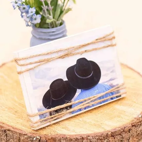 Distressed White Frame