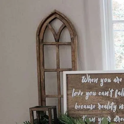 Skinny Church Window