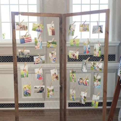 Chicken Wire Backdrop