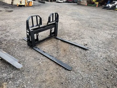 Skid Steer Pallet Forks - Full Size Quick Attach