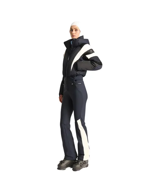 FUSALP <br> DARK BLUE JULIENNE SKISUIT SIZE 6/8  <br> RRP $2800