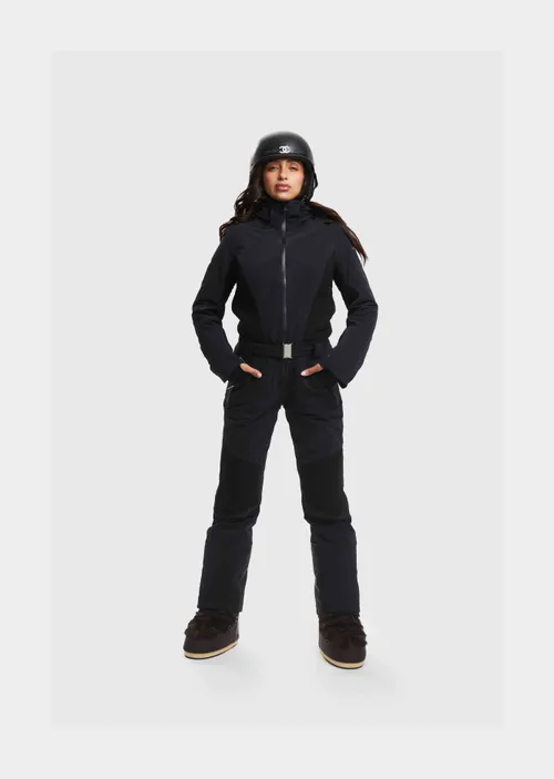 TJUS LORO PIANA <br> NAVI BLUE & BLACK SKI SUIT Size 38 <br> RRP $3500
