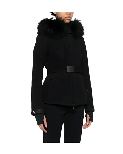 MONCLER GRENOBLE <br> Laplance GORE-TEX Shearling-Trimmed Ski Jacket SIZE 1 <br> RRP $6080