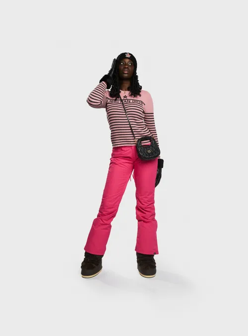 Roxy Women's Backyard Pant PINK <br> Size M <br> RRP $350