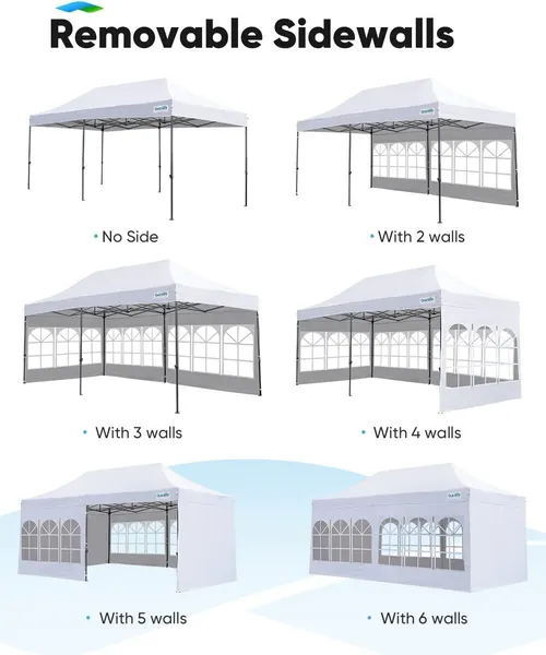 10X10 & 10X20 Popup Walls