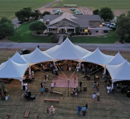 GRANDIS PACKAGE 350 PLUS GUEST/3600 SQUARE FEET -  (STANDARD CHAIRS, TABLES, INTERIOR LIGHTS INCLUDED 