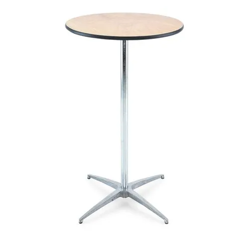 30 INCH ROUND 42 INCH HEIGH COCKTAIL TABLE 