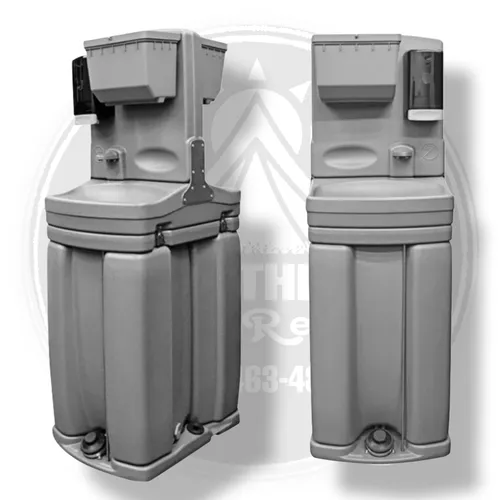 HAND WASHING STATION (SOAP & PAPER TOWELS INCLUDED)