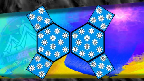 (2) 40X35 HEX HIGH PEAK TENTS PLUS (4) 20X20 HIGH PEAK TENTS