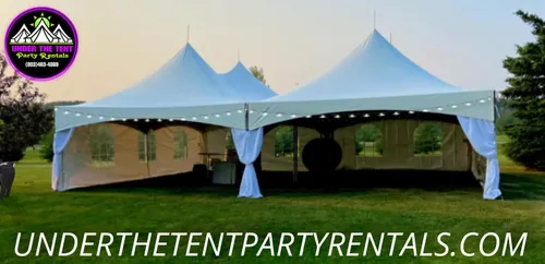 (40X40 HIGH PEAK) 20 TABLES / 160 STANDARD CHAIRS 