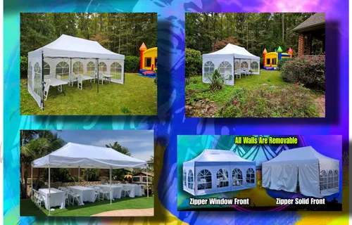 (10X20 POPUP TENT)  SEATS 18-24 / ONLY AVAILABLE WITH $125 MIN ORDER