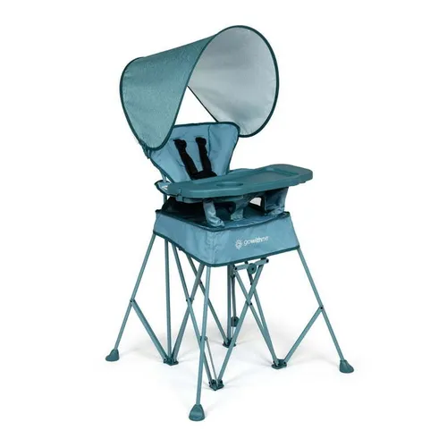 Go With Me Uplift Portable High Chair with Canopy 