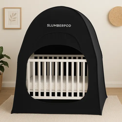 Dream On Me Mini Folding Crib & SlumberPod 3.0 w/fan Bundle