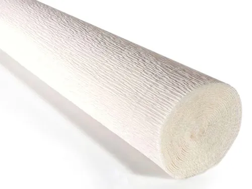 Papel crepé blanco 