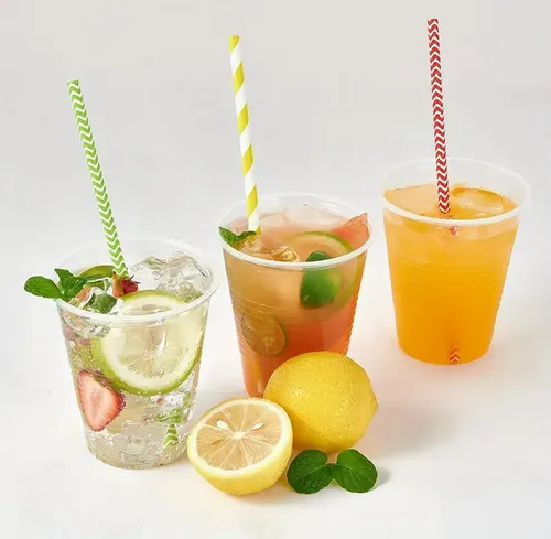 50 Vasos De Plástico Transparentes