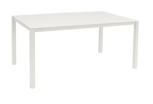 Mesa rectangular blanca 