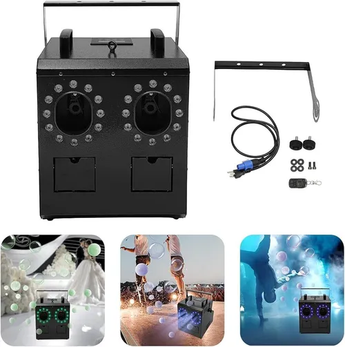 Maquina de Humo y Burbujas