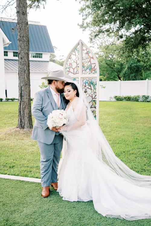 Pair of 8ft Cathedral Church Windows.    3 Pair available