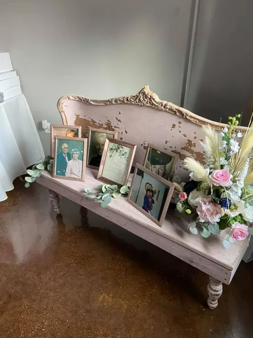 Antique Re-purposed  Settee