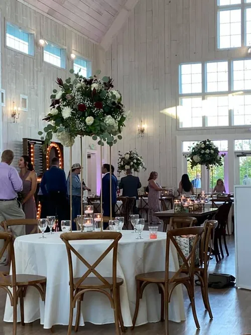 Centerpiece Risers Stand Gold 40