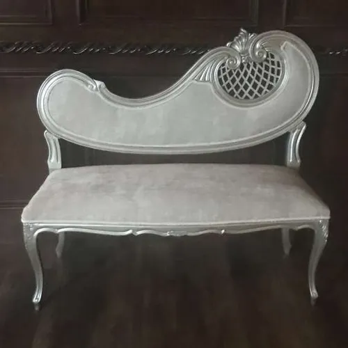 Antique Champagne Gold Settee
